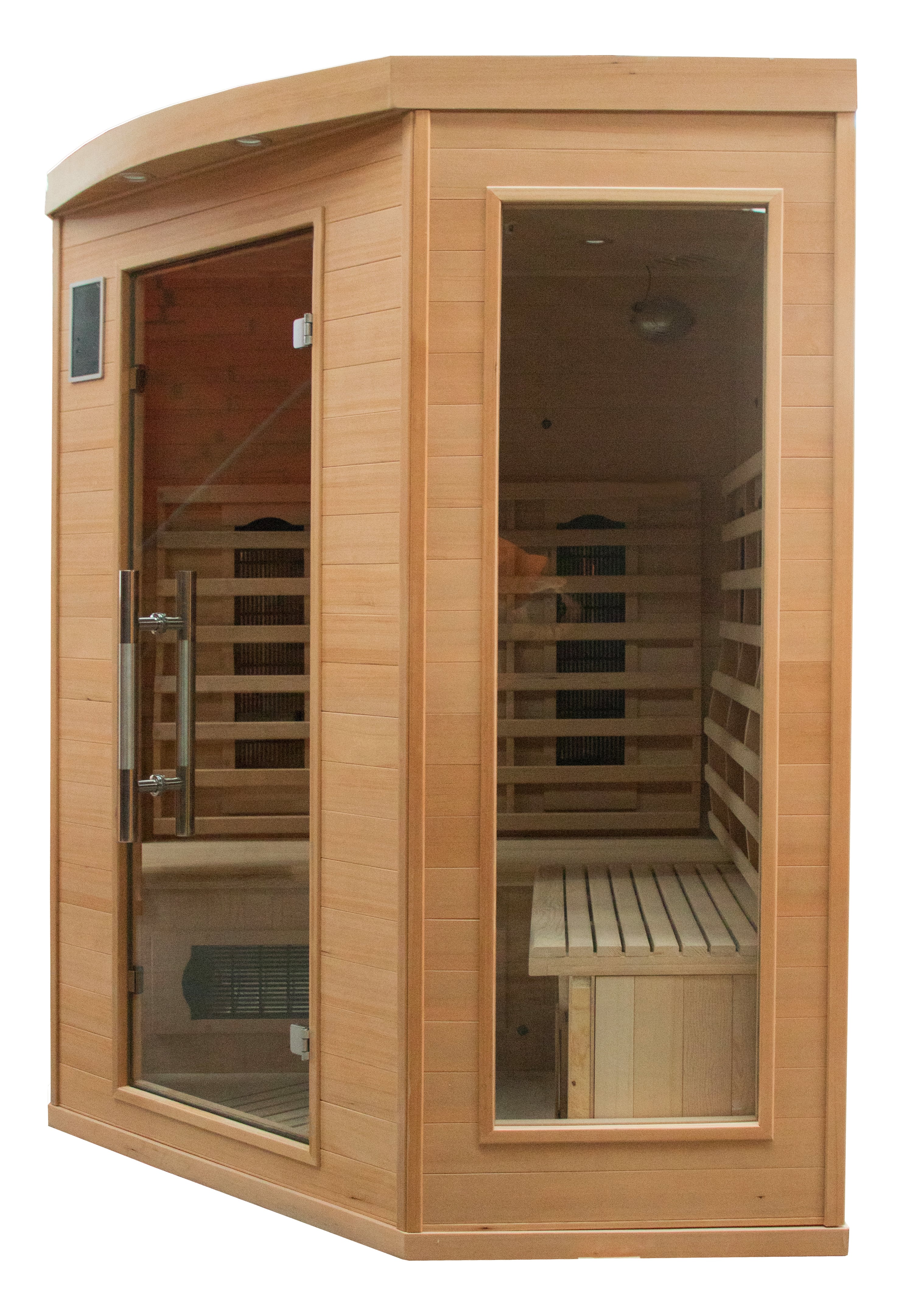 Sauna Infrarrojos Poolstar Apollon SN-APOLLON-Q3C Abeto Canadiense