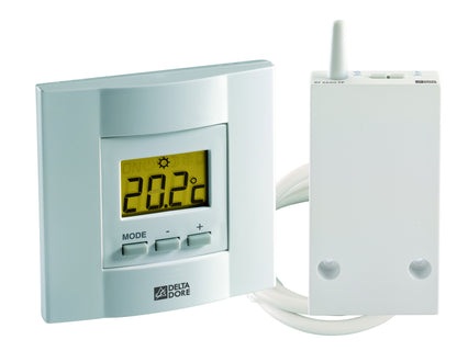 Delta Dore 6053035 Termostato Radio para Caldera Tybox 23, Blanco