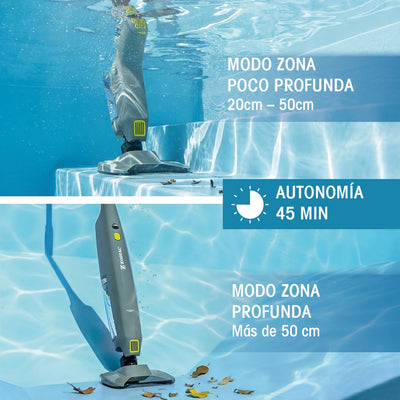 Aspirador Piscina Zodiac Serenit MVH 20 77943 Gris y Amarillo