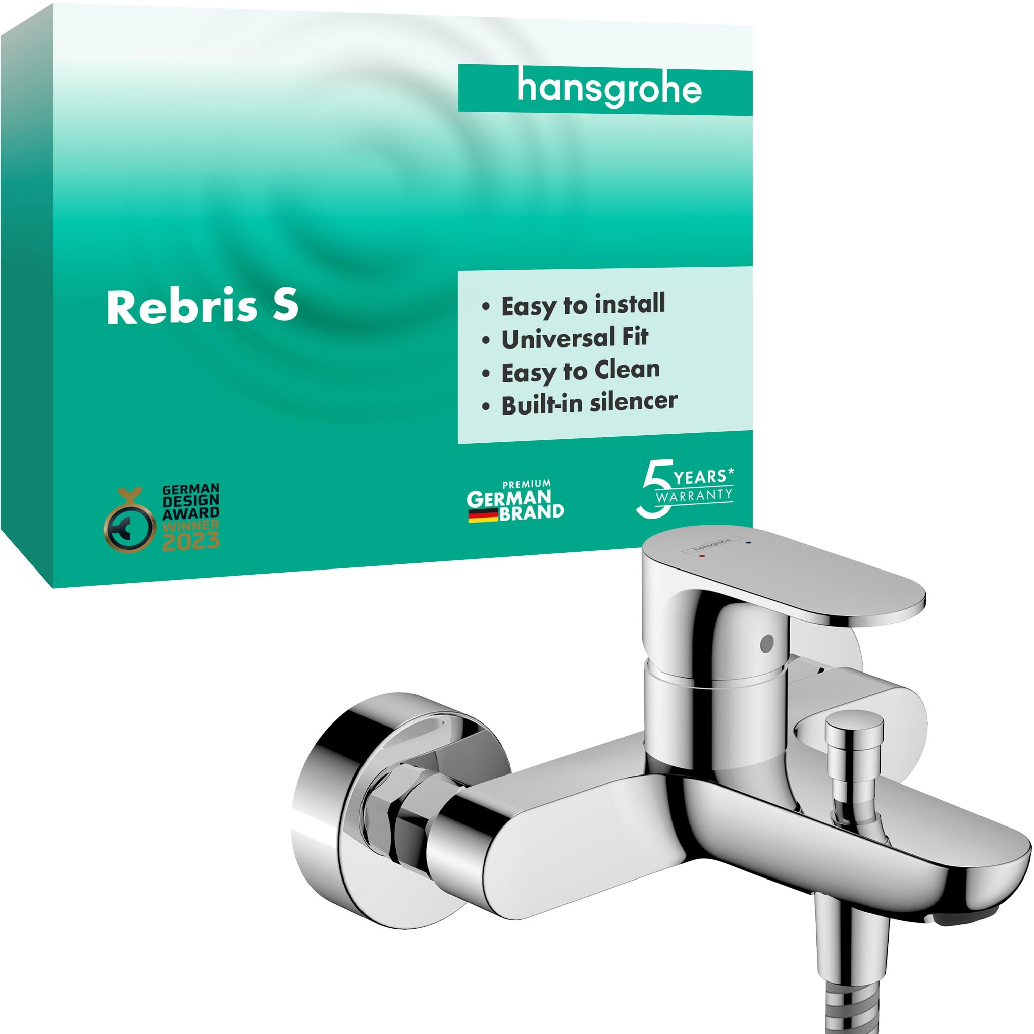 Hansgrohe Rebris S 72440000 grifo bañera cromado