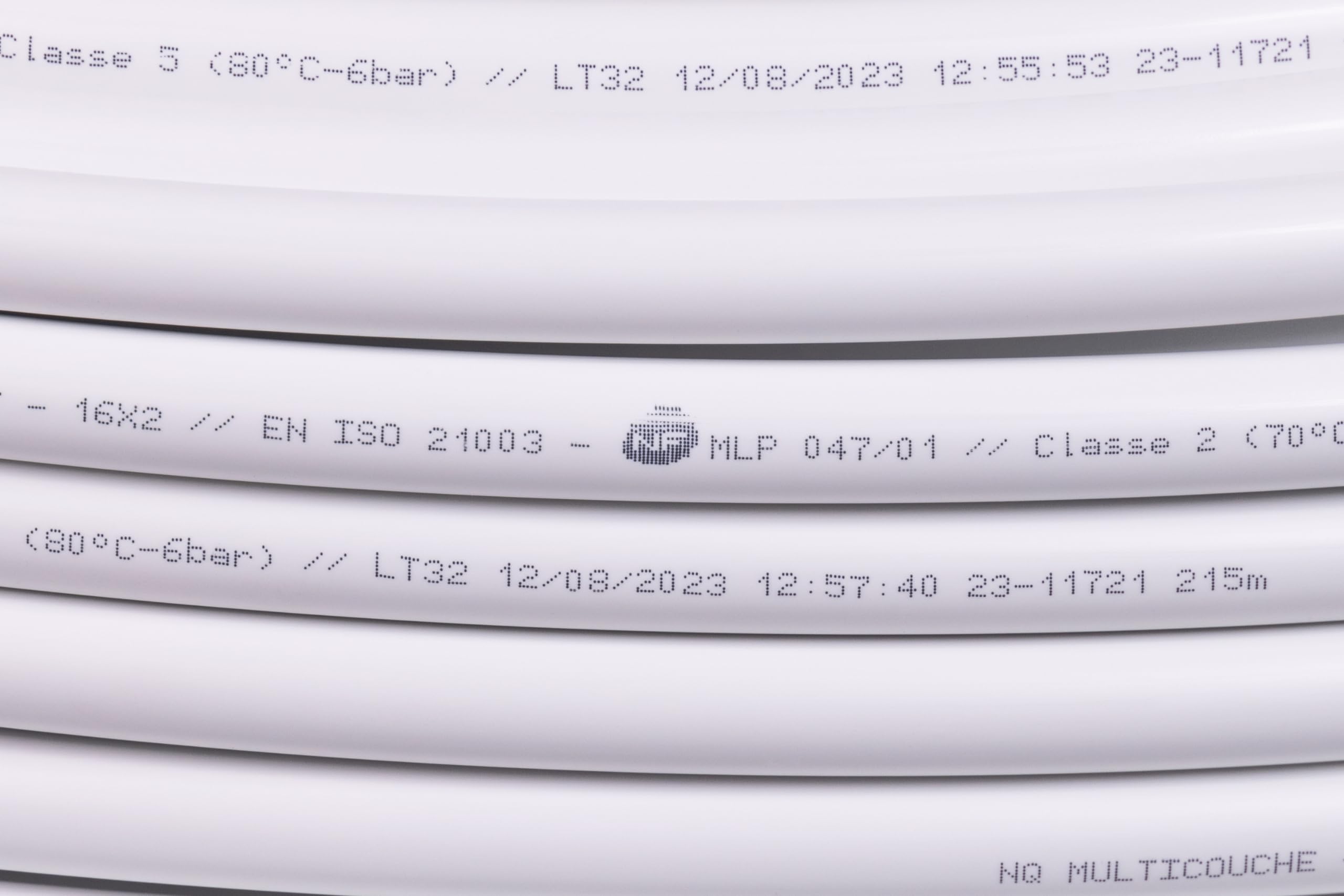 Rollo de tubo multicapa Ø16, Ø20, Ø25, Ø32 mm | Longitudes 25m – 50m – 100m
