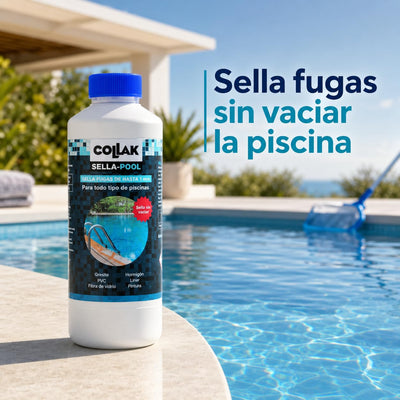 Sellador Fugas Piscina COLLAK Sella-Pool 1L