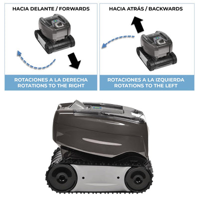 Robot Limpiafondos Zodiac TornaX OT 3200 Tile WR000126 Gris