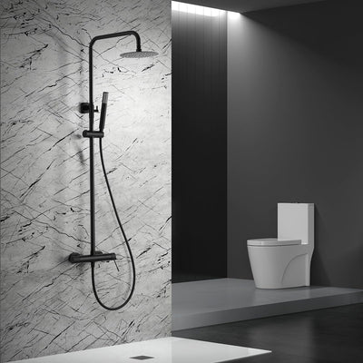 Conjunto Ducha IMEX Line BDD038NG Negro Mate