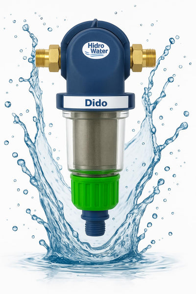 Filtro Autolimpiante Hidro-Water DIDO PLATA 50 Micras FI-2022-00 Plata