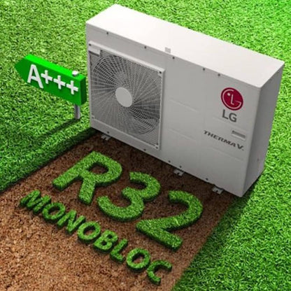 Aerotermia LG Therma V Monobloc R32 HM071MR.U44 | 7 kW, Bomba de Calor A+++/A+ Monofásica
