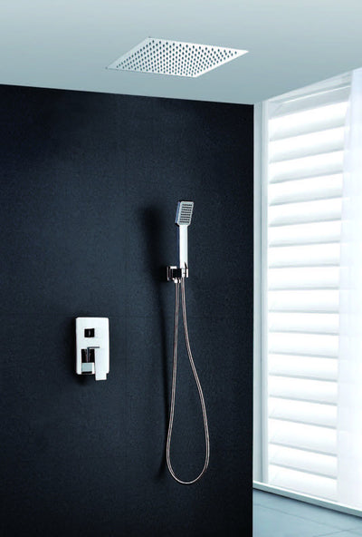 Conjunto de Ducha Empotrado IMEX Gales Cromo