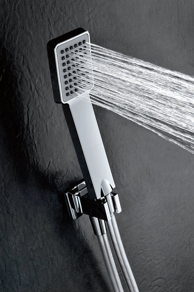 Conjunto de Ducha Empotrado IMEX Gales Cromo