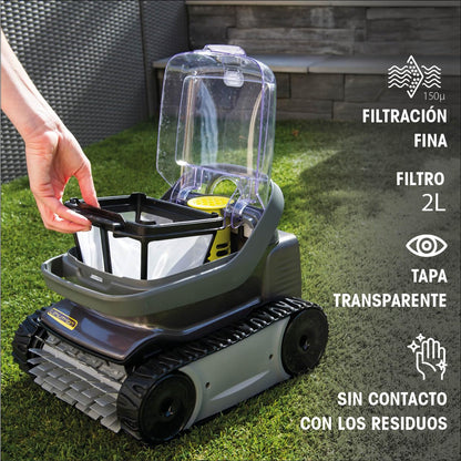 Zodiac Pixel OP-Li 2100 | Limpiafondos sin Cable para Piscinas hasta 7x3 m, Batería de Litio, Ciclo 1h30
