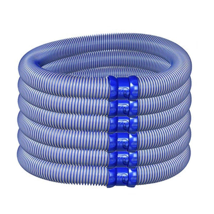 Zodiac W78055 - Juego de 6 Secciones de Mangueras Twist Lock, 6 x 1 m, para Limpiafondos de Piscina Hidráulicos, Color Azul