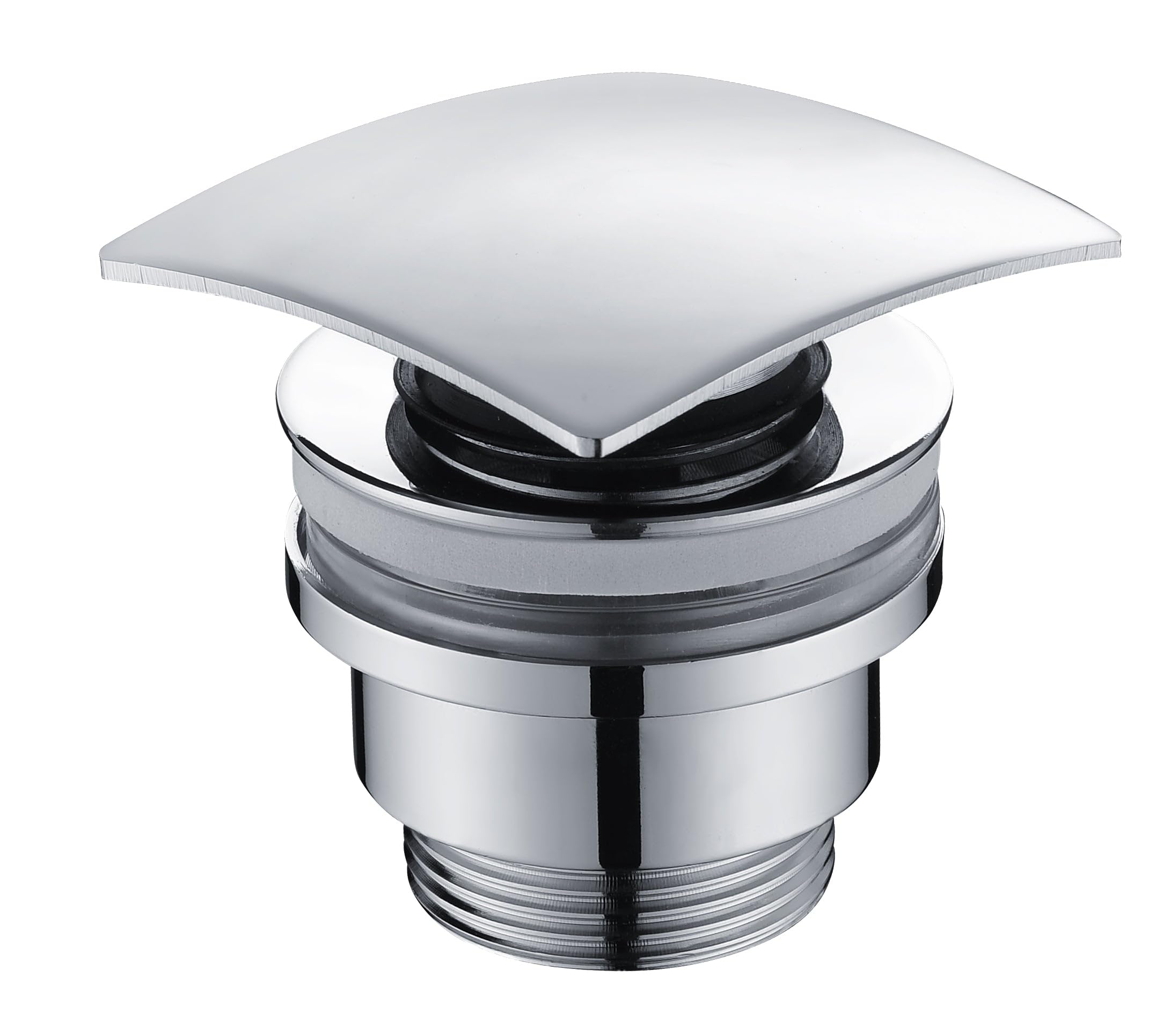 Válvula Click-Clack Cuadrada Imex VCC006 Cromo