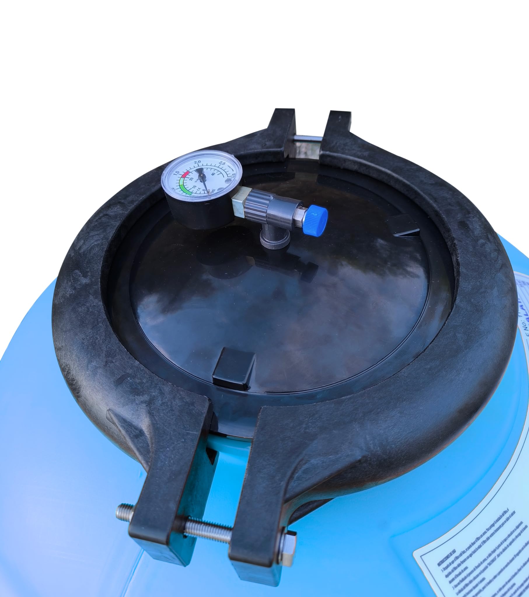 Filtro de Arena Hidro Water Volcán Ø500 con Válvula 6 Vías | Manómetro y Base Reforzada