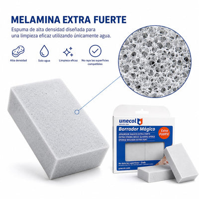 Borrador Mágico Piscinas UNECOL Esponja Piscina Gris