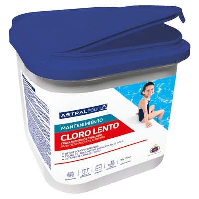Cloro Lento Astralpool 5 kg | Pastillas de 250 g para Piscina