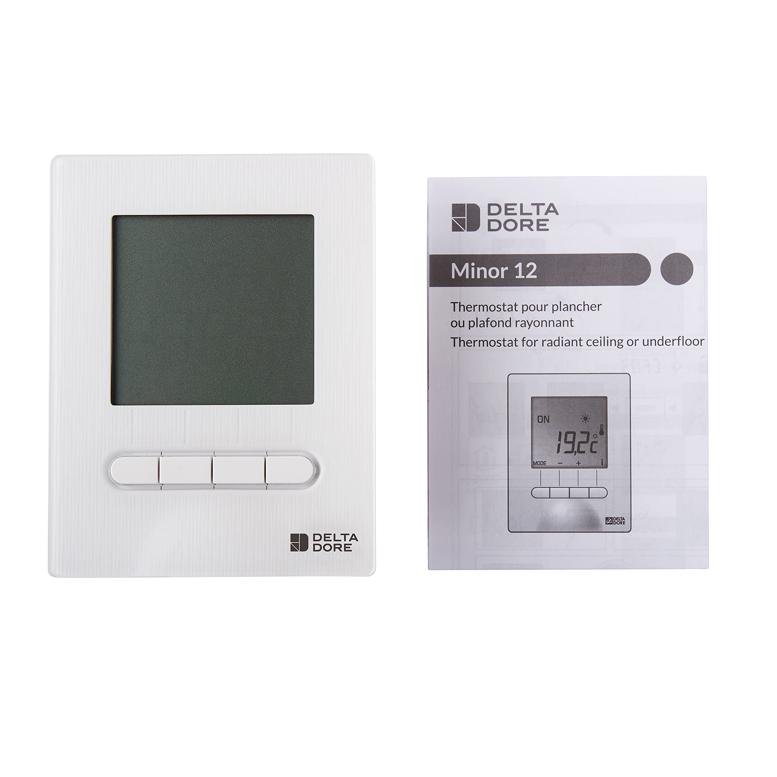 Delta Dore Termostato Minor 12 para suelo radiante eléctrico - 6151055