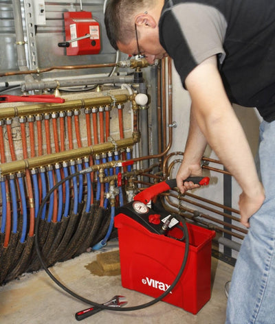 Bomba de Prueba de Estanqueidad Virax | 100 bar · Depósito 10 L