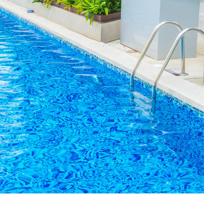 Tapa Circular Skimmer Piscina GALYON Blanco