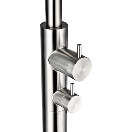 Columna de Ducha para Piscina IMEX Dakota Acero Inoxidable S316