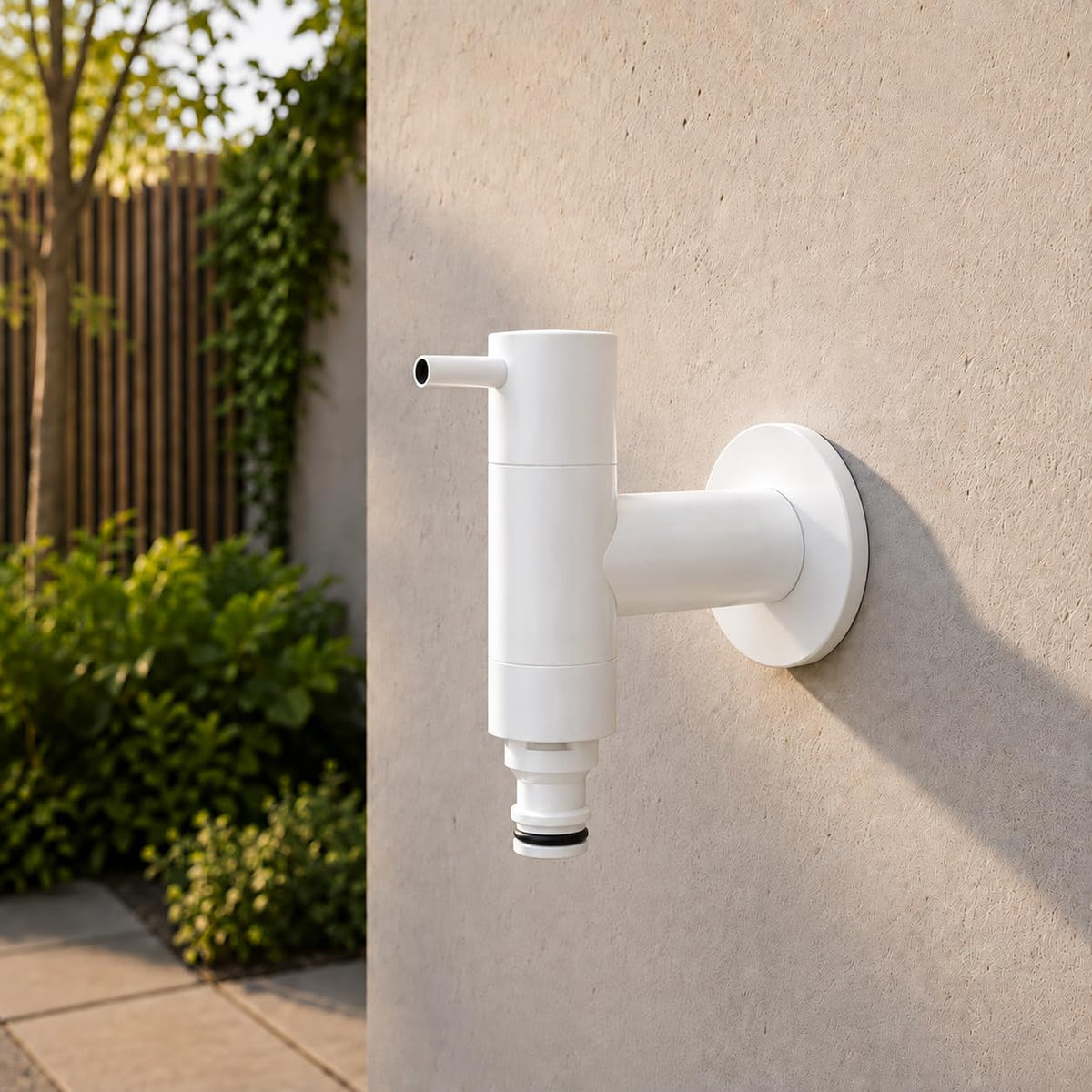 Grifo Exterior Jardín IMEX Arches GAA001 Acero Inoxidable S.316