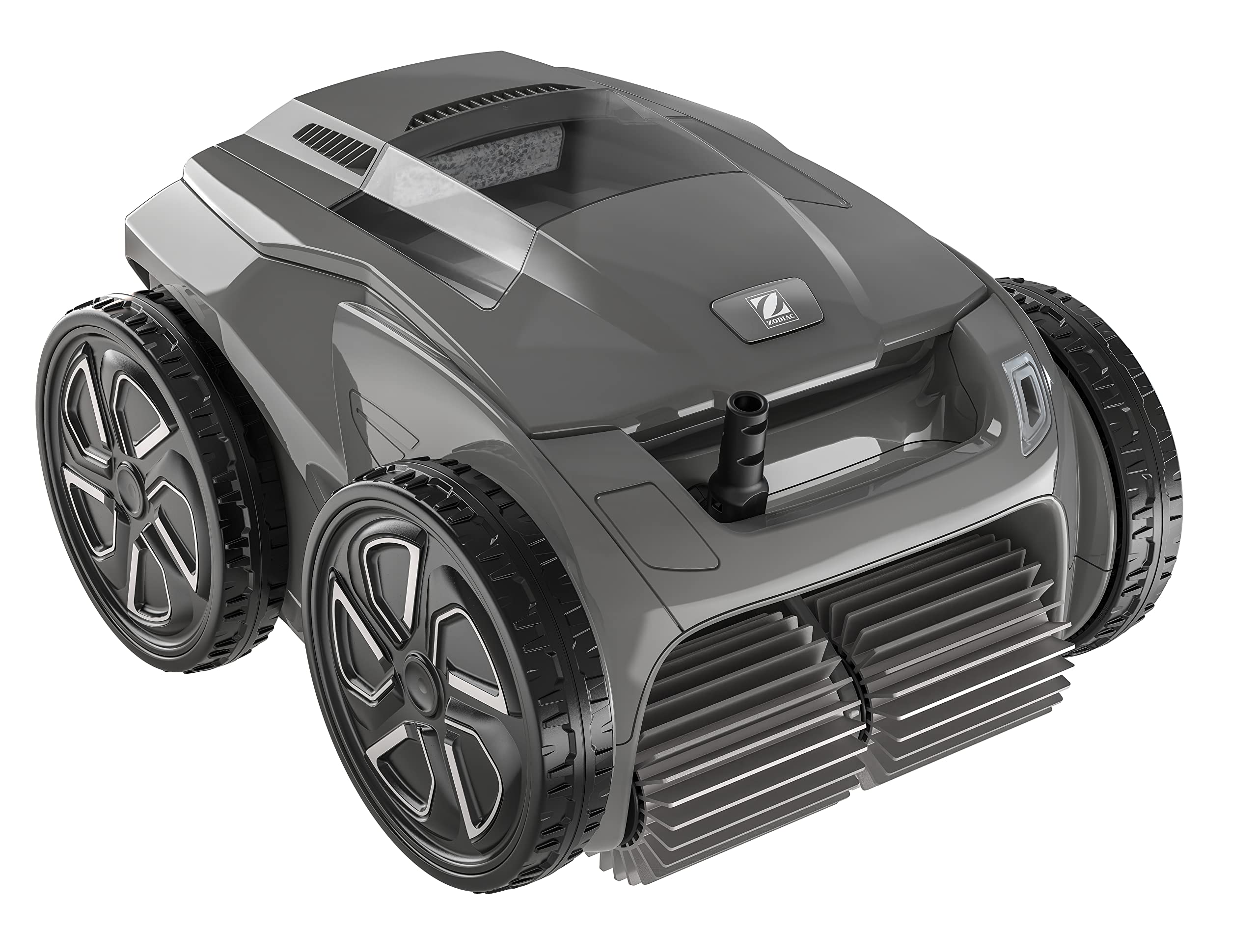 Zodiac Alpha OA 6600 iQ | Robot Limpiafondos para Piscinas hasta 15 m, Limpia Fondo, Paredes y Línea de Agua, App, Lift System y Carro Incluido