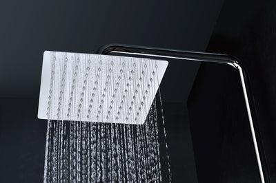 Columna de Ducha para Bañera IMEX Bristol Monomando Cromado