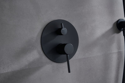 Columna Ducha Empotrada IMEX Monza GPM039NG Negro Mate