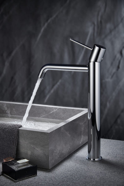 Grifo Lavabo Alto IMEX Monza BDM039-3 Cromado