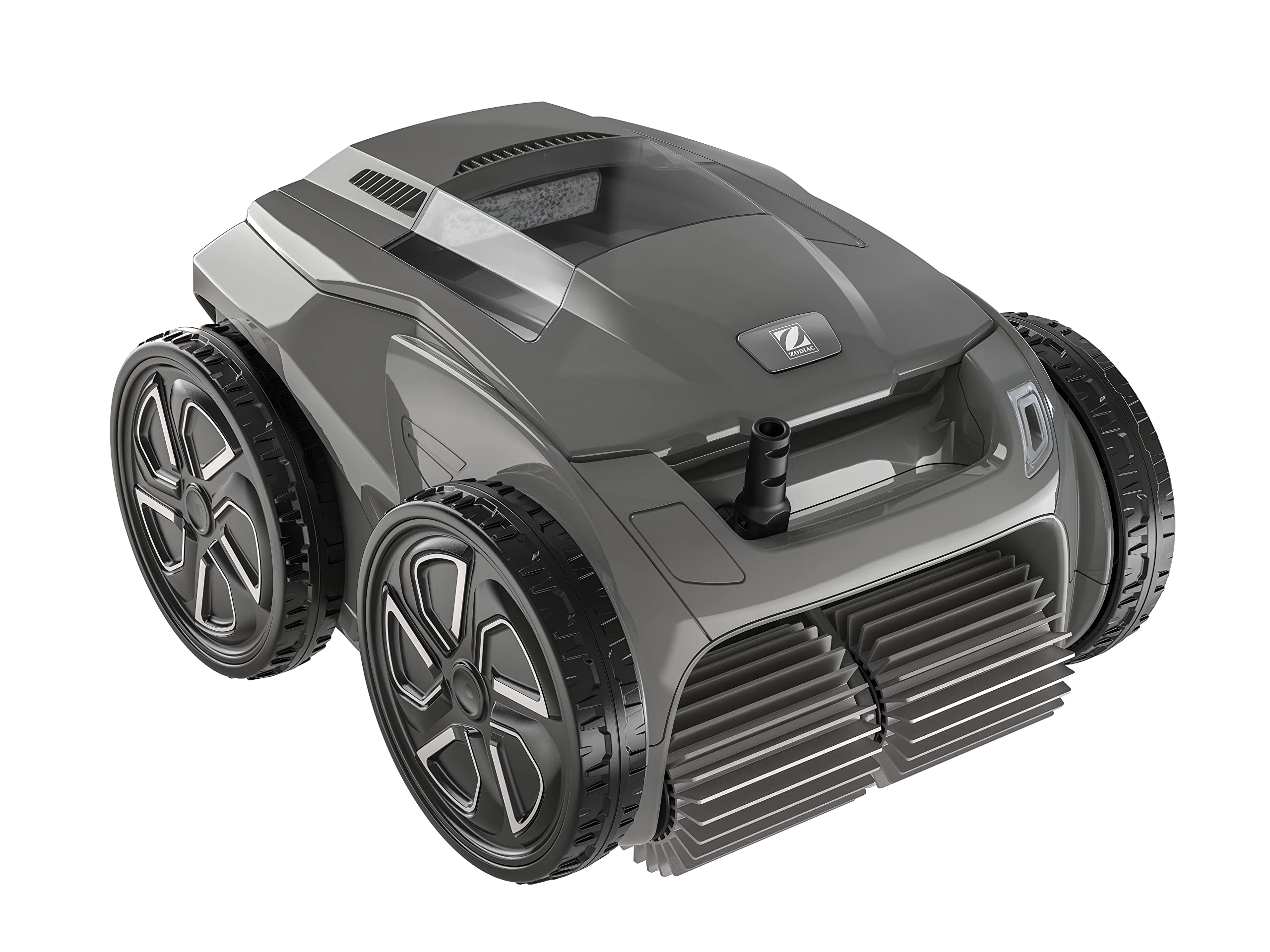 Zodiac Alpha OA 6400 iQ | Robot Limpiafondos para Piscinas hasta 12 m, Limpia Fondo, Paredes y Línea de Agua, App, Lift System y Carro Incluido