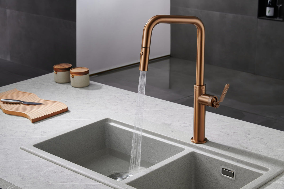 Grifo de Cocina Monomando Extraíble IMEX Niza GCE027