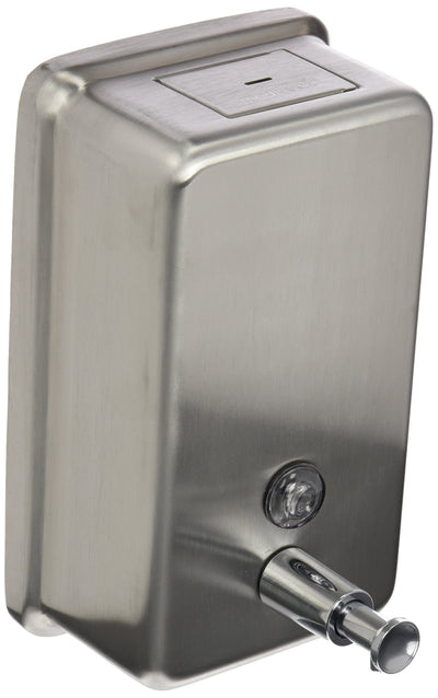Dosificador de jabón vertical Mediclinics DJ0111CS inox satinado