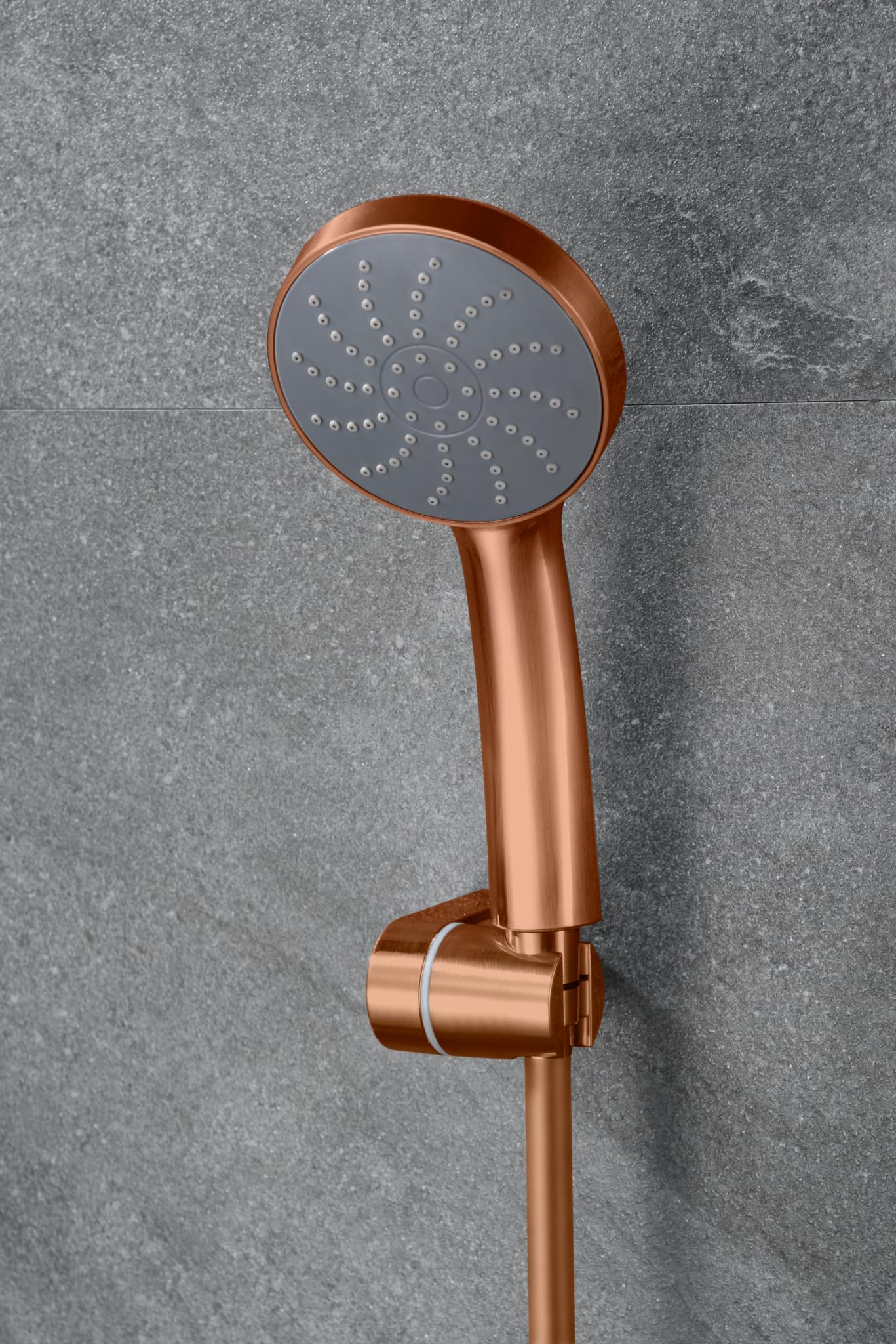 Grifo Monomando Ducha y Bañera IMEX Roma BDR001-4ORC Oro Rosa Cepillado