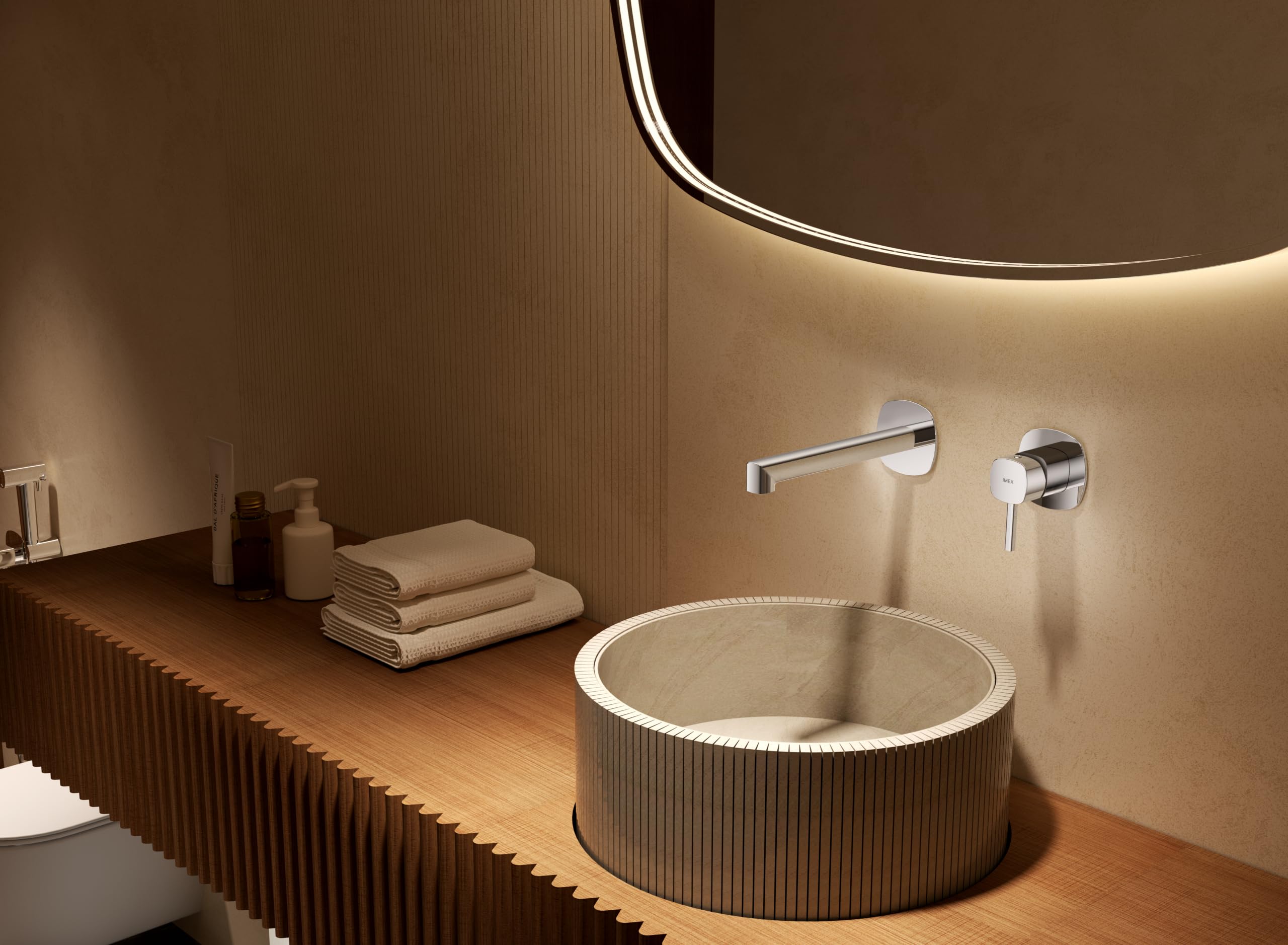 Grifo Lavabo Empotrado IMEX Toscana GLT064