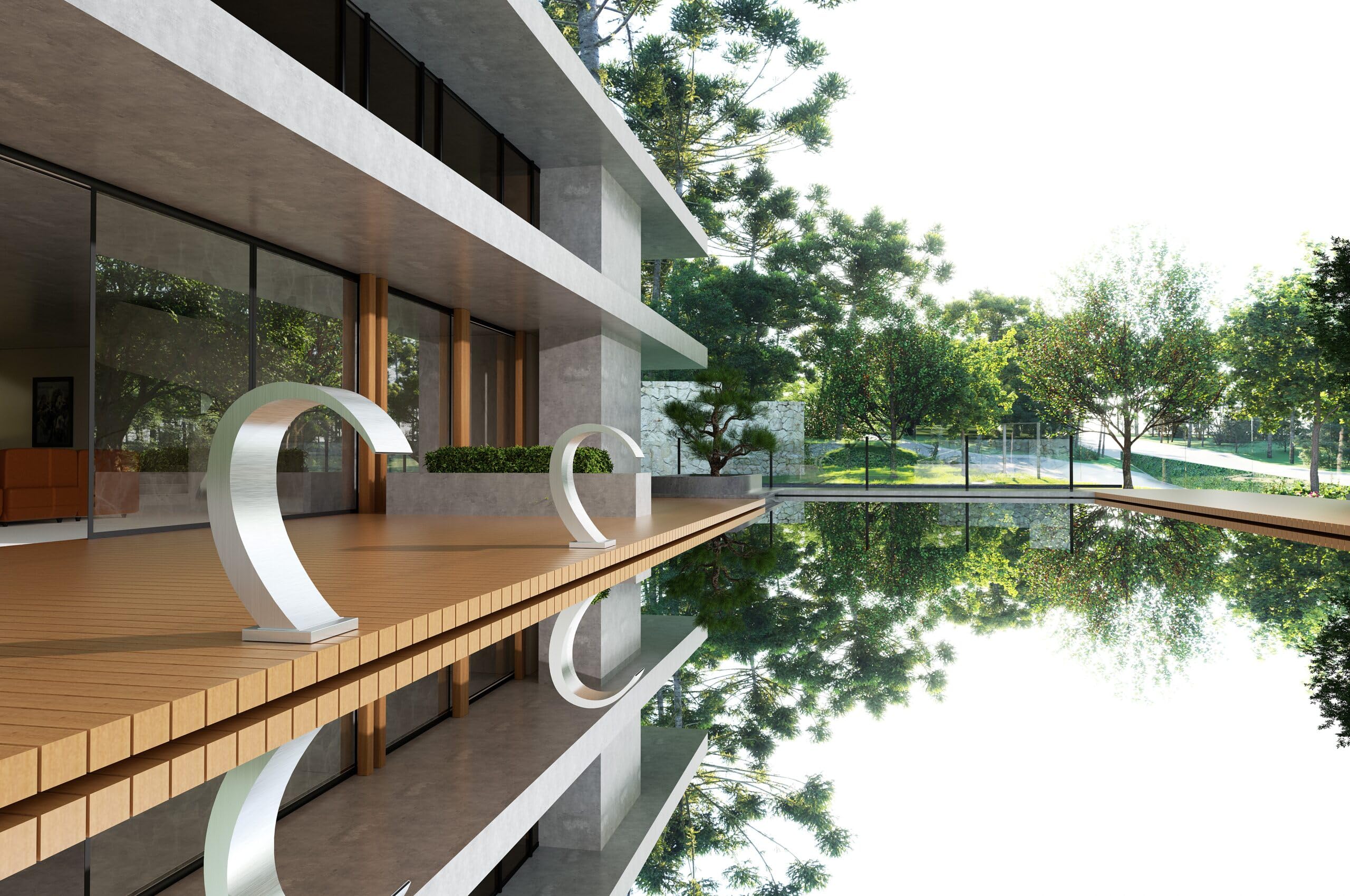 Imex - Cascada de Piscina IGUAZÚ 20 cm | Acero Inoxidable S.316