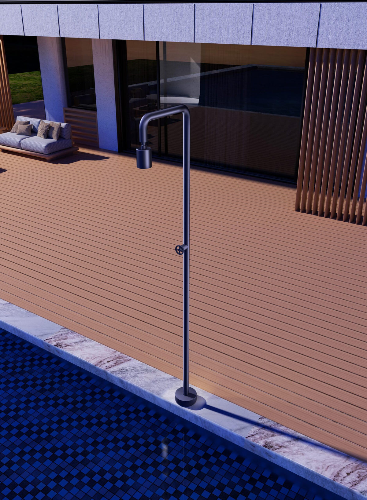Columna ducha exterior Poolimex Pool GPP001 oceano
