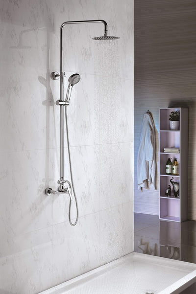 Conjunto Ducha IMEX Roma BDR001 Cromo