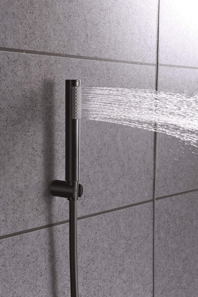 Grifo Monomando Ducha y Bañera IMEX OLIMPO BDC033-4NG Negro Mate