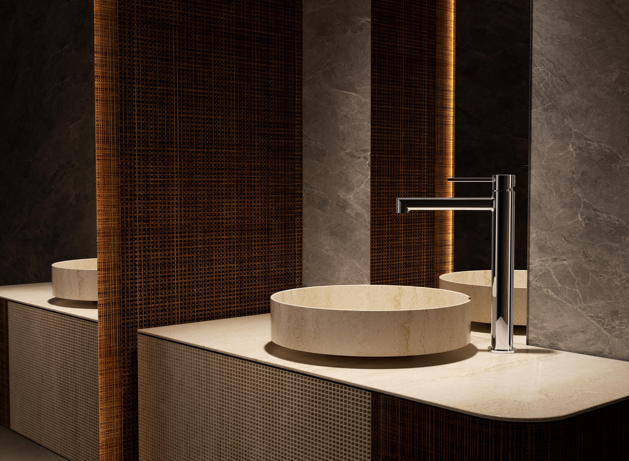 Grifo Lavabo Alto IMEX Toscana BDT064-3