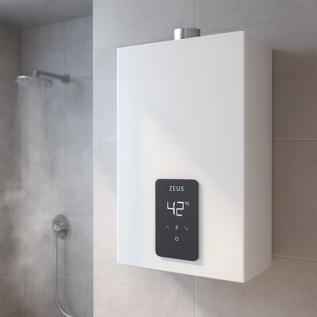Zeus 12L | Calentador Estanco Instantáneo Gas Natural o Butano
