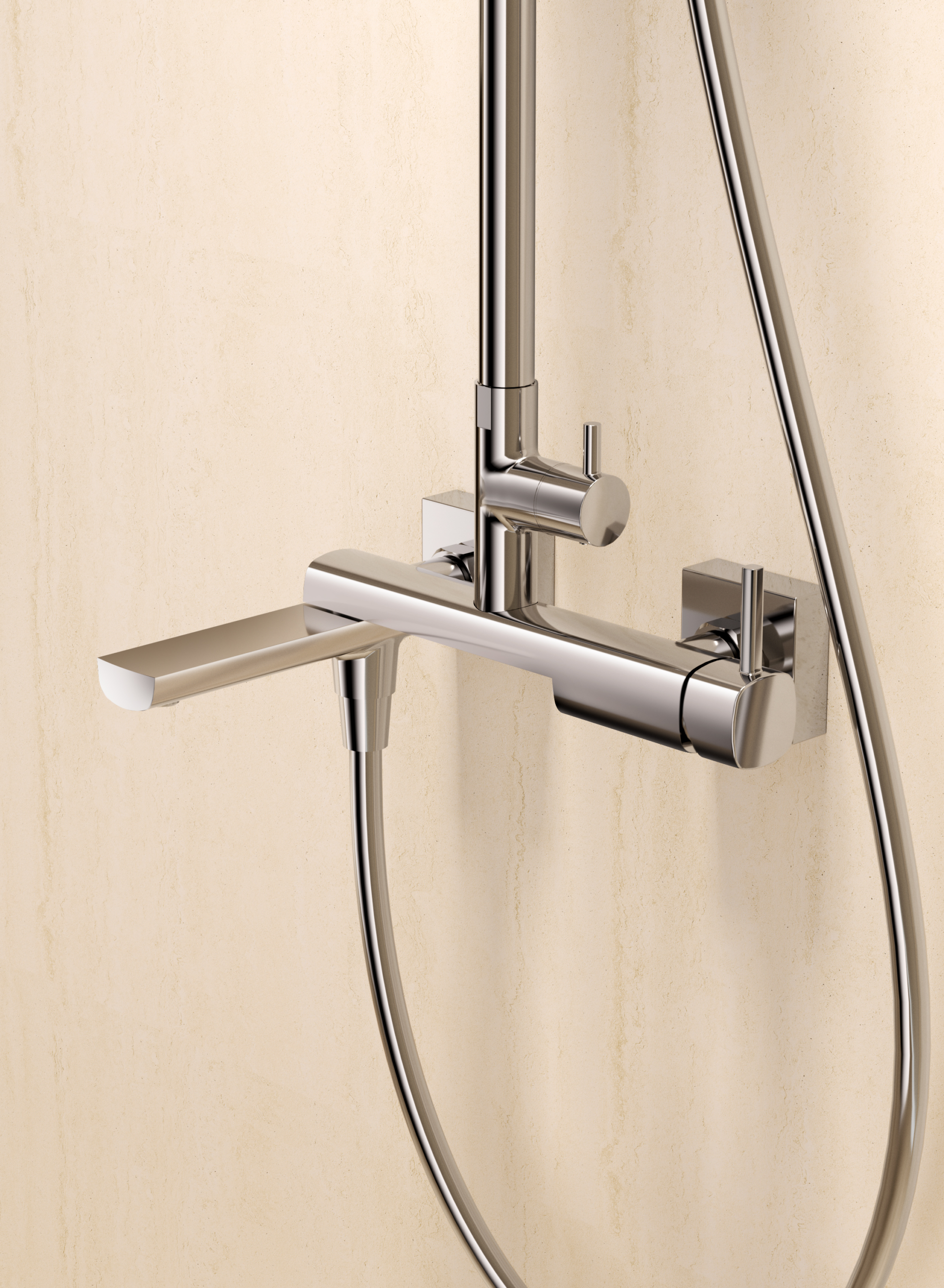 Conjunto Bañera Monomando IMEX Toscana BDT064-B