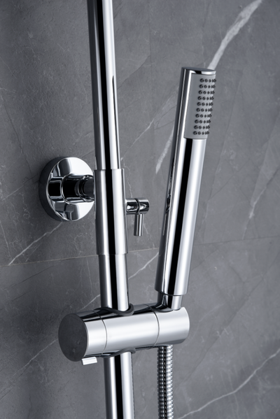 Conjunto ducha termostático IMEX Génova BTG053 cromo 3