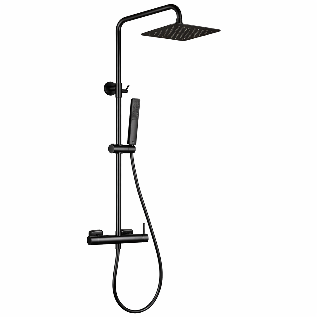 Barra de ducha monomando IMEX Toscana BDT064 black gun metal