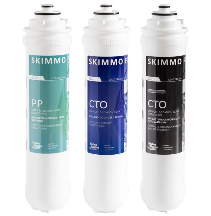 Kit Recambios Ultrafiltración Hidrowater Nelva QC3 CA701202