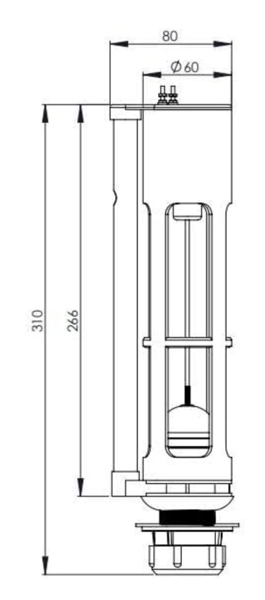 Descargador de Cisterna Eléctrico Prhie P11 230V