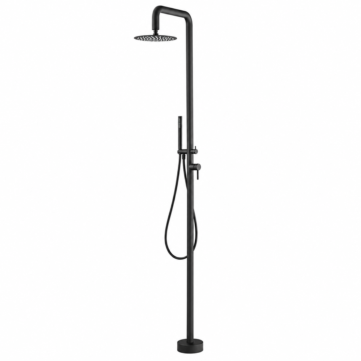 Columna Ducha Exterior Poolimex Florida GPF008 Negro Mate
