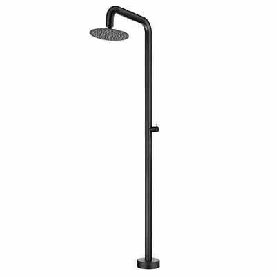 Columna Ducha Exterior Poolimex Oregón GPO006 Negro Mate