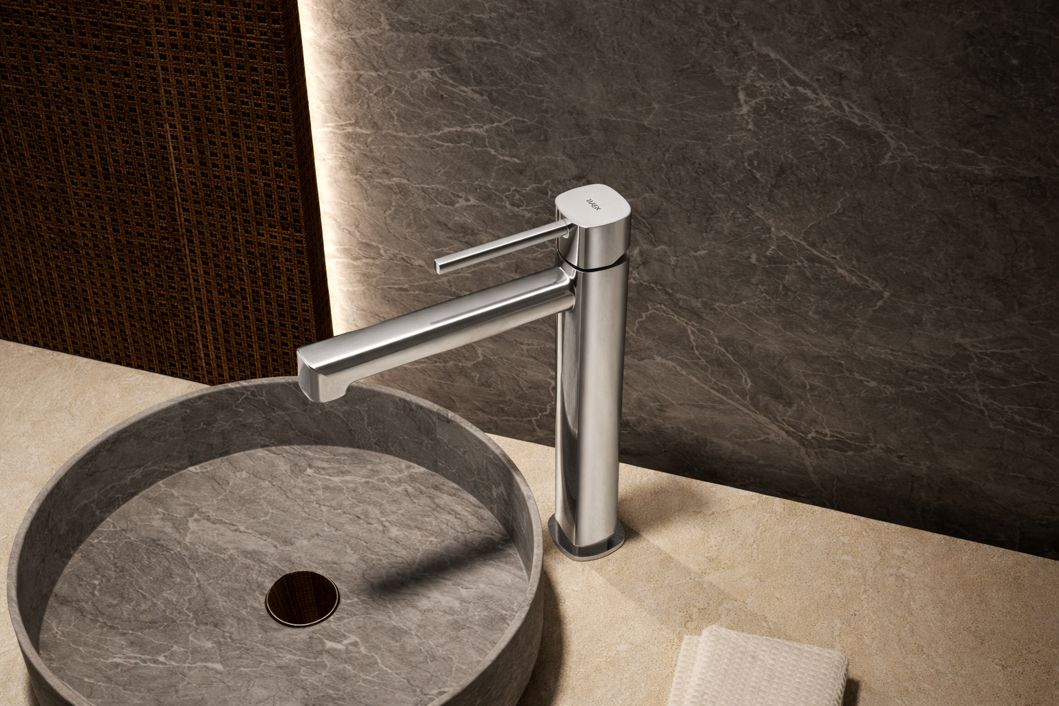 Grifo Lavabo Alto IMEX Toscana BDT064-3