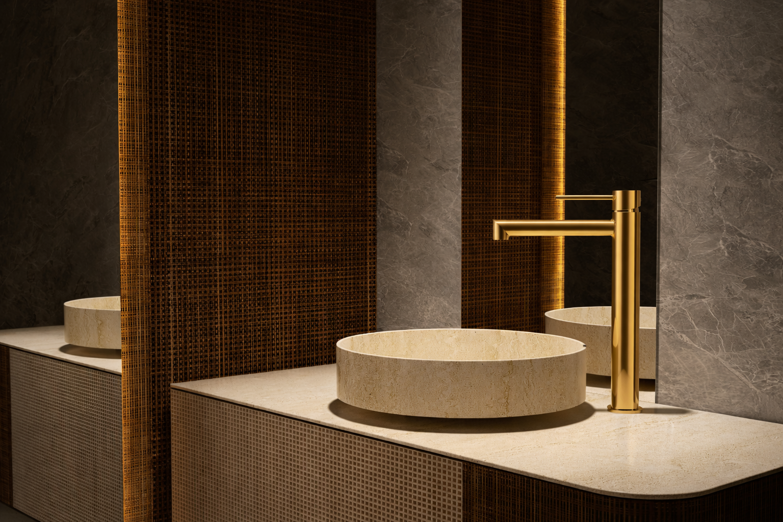 Grifo Lavabo Alto IMEX Toscana BDT064-3