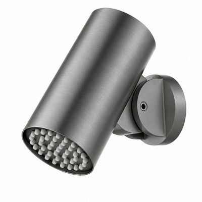 Rociador Ducha de Pared IMEX Tube RDN007 BGM Black Gun Metal