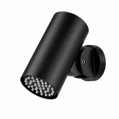 Rociador Ducha Empotrada IMEX Tube RDN007/NG Negro Mate