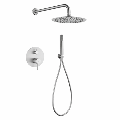Ensemble de douche encastré IMEX Monza GPM039BGM Black Gun Metal